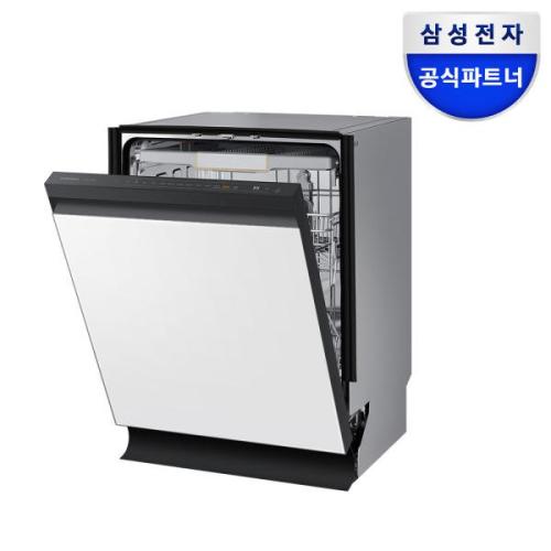 삼성전자 비스포크 식기세척기 DW60BB815UAP 14인용 열풍건조 빌트인전용 코타화이트